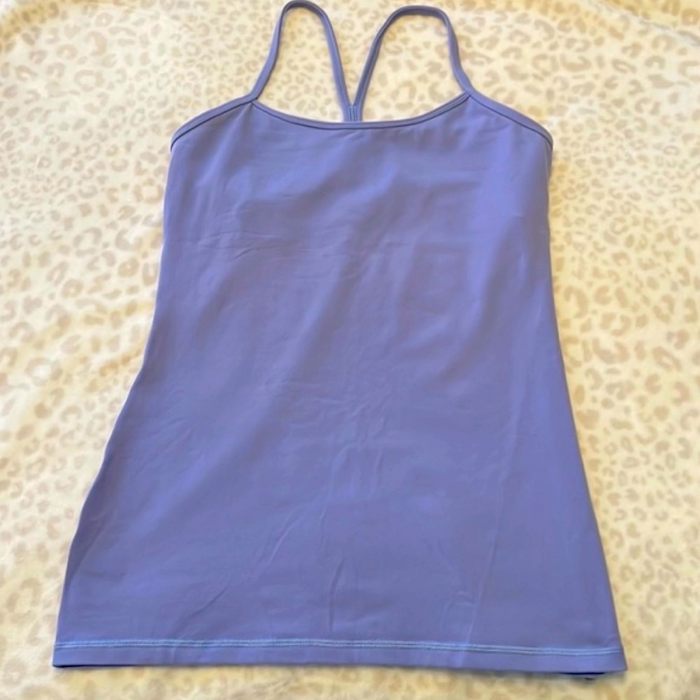 Lululemon Power Y tank - periwinkle blue
